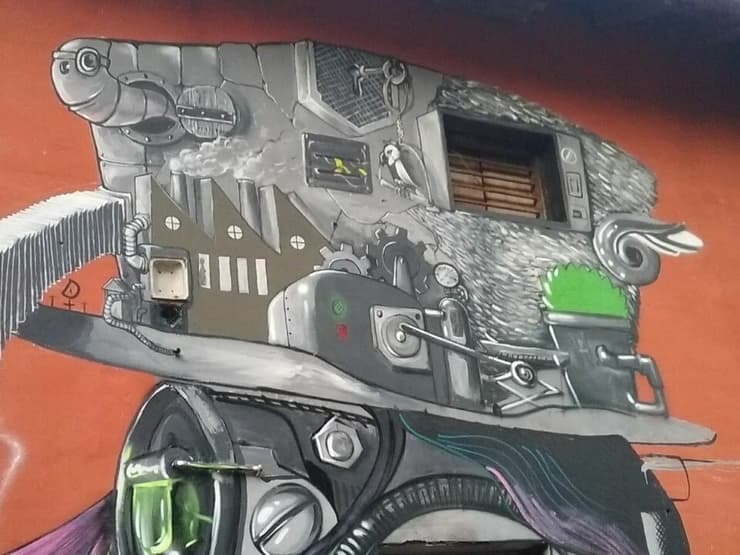 Steampunkin' in GOA, Goa, detail 1
