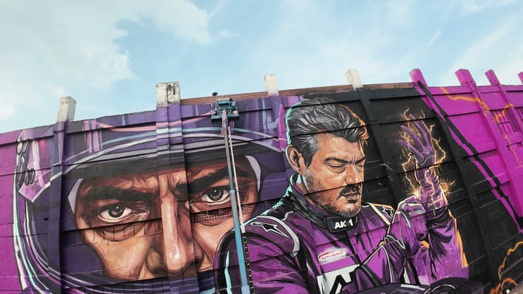 India's Largest Brand Mural, Chennai, detail 1