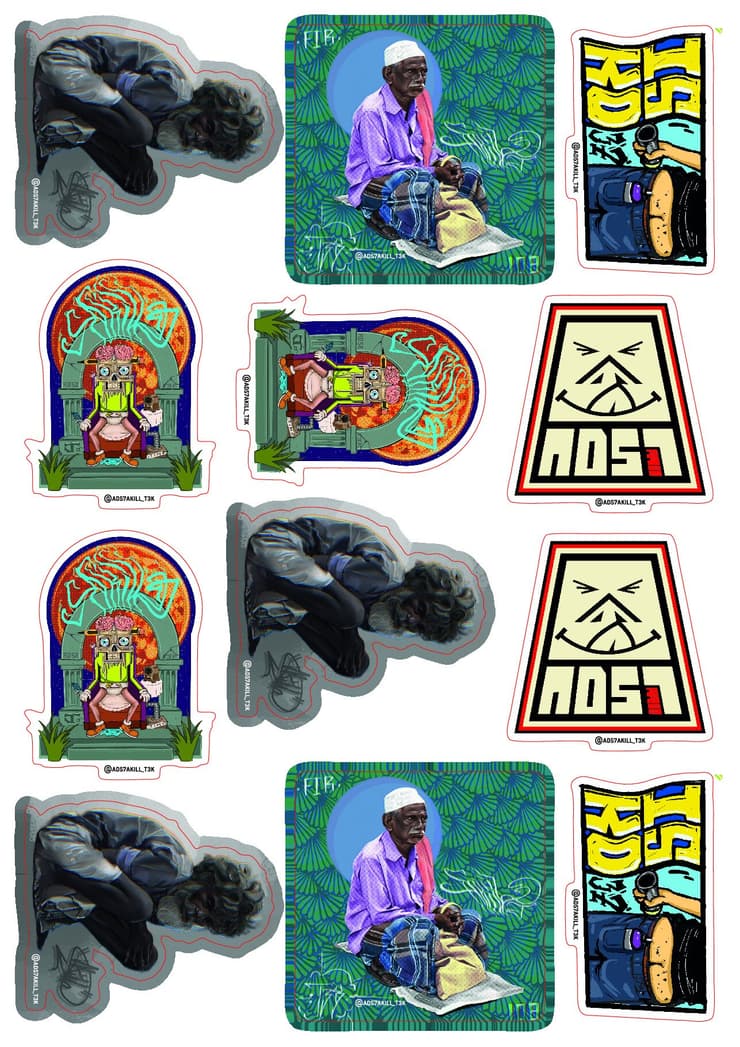 Sticker sheet, Chennai