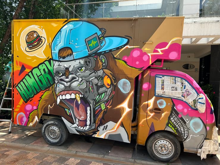 Hungry gorilla food truck, Chennai