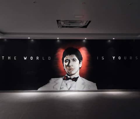 Scarface wall, Chennai