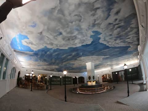 Prestige Trade Towers sky ceiling