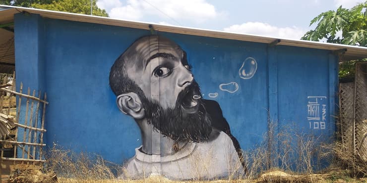 Thought bubbles, Puducherry