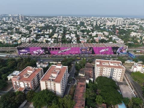 India's Largest Brand Mural, Chennai