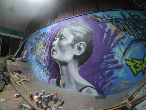 Studio Wall, Mount Road Social